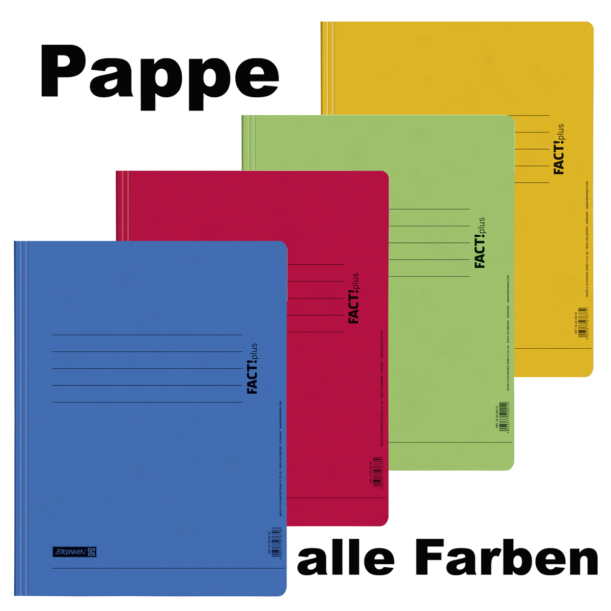 Schnellhefter aus Pappe