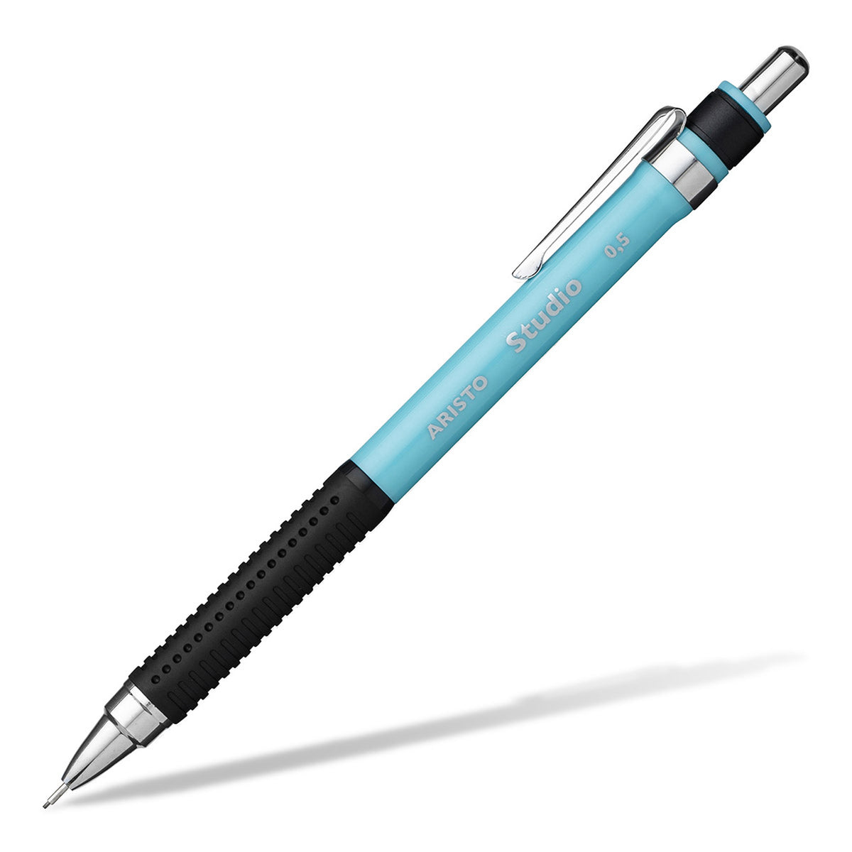 Aristo-Feinminenstift-Studio-05-HB-hellblau-Druckbleistift-AR85700-lafueliki