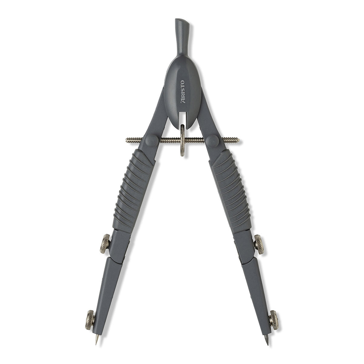 Aristo-TopLine-Schulzirkel-Linkshaender-Rechtshaender-grau-ar55816-lafueliki