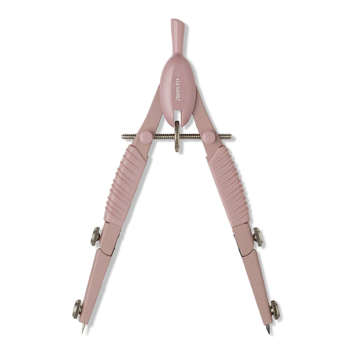 Aristo-TopLine-Schulzirkel-Linkshaender-Rechtshaender-rose-ar55817-lafueliki