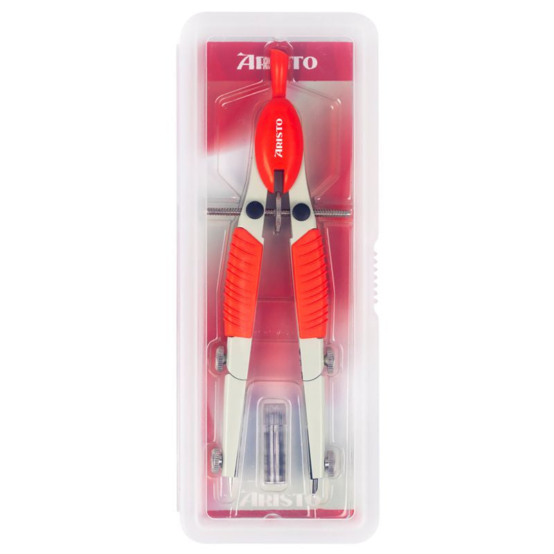 Aristo-TopLine-Schulzirkel-Linkshaender-Rechtshaender-weiss-orange-9003182557776-ovp-lafueliki