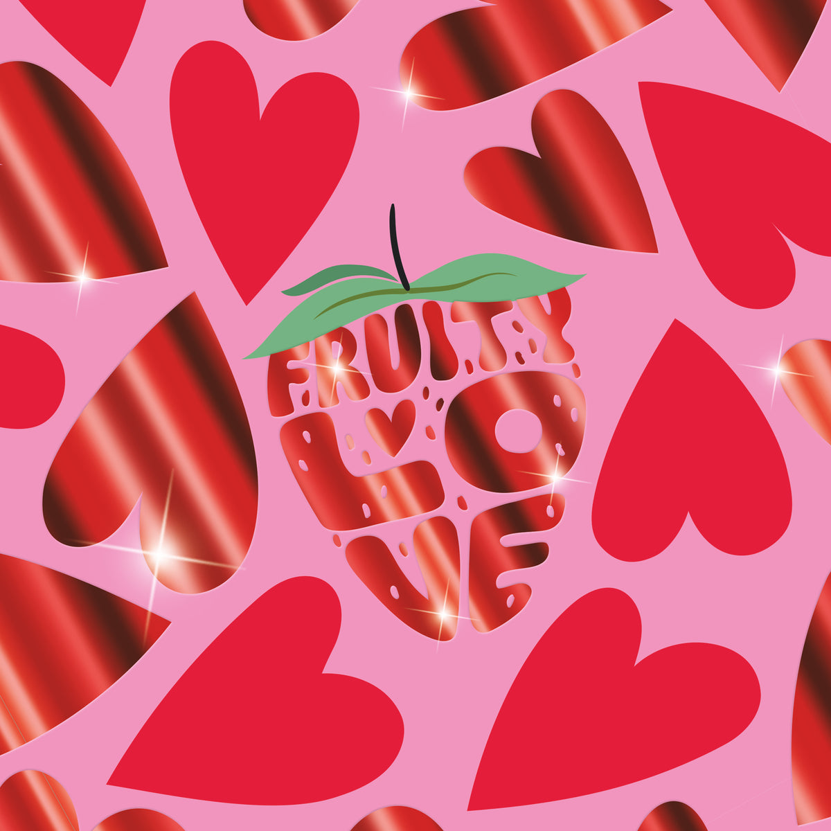 BRUNNEN Ringbuch A4 · schmal · Fruity Love · Rosa-Rot
