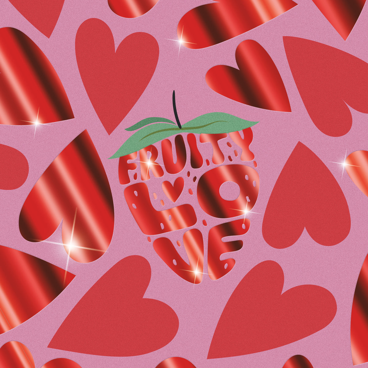 BRUNNEN Sammelmappe A4 · Fruity Love · Rosa-Rot