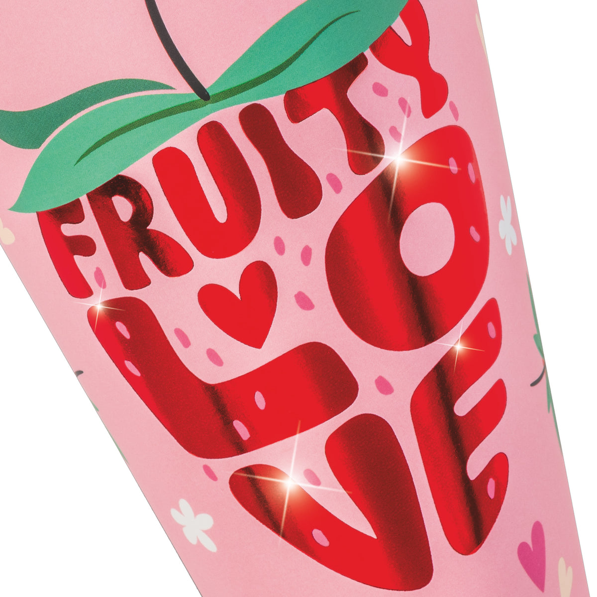 BRUNNEN Schultüte Fruity Love · Erdbeere · 35 cm · Rosa-Rot
