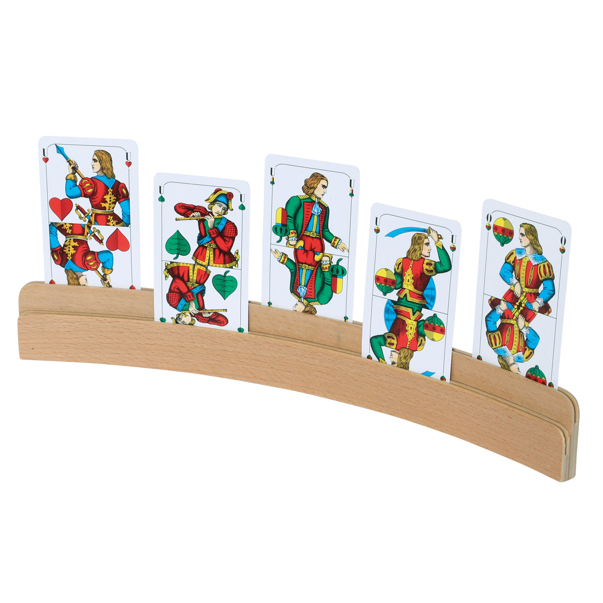 Bartl-Doppel-Kartenhalter-aus-Holz-klein-35-cm-Halter-mit-karten-lafueliki