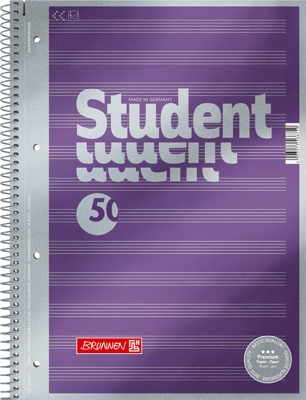 Brunnen-Collegeblock-A4-Premium-Noten-Lineatur-14-1067144-lafueliki