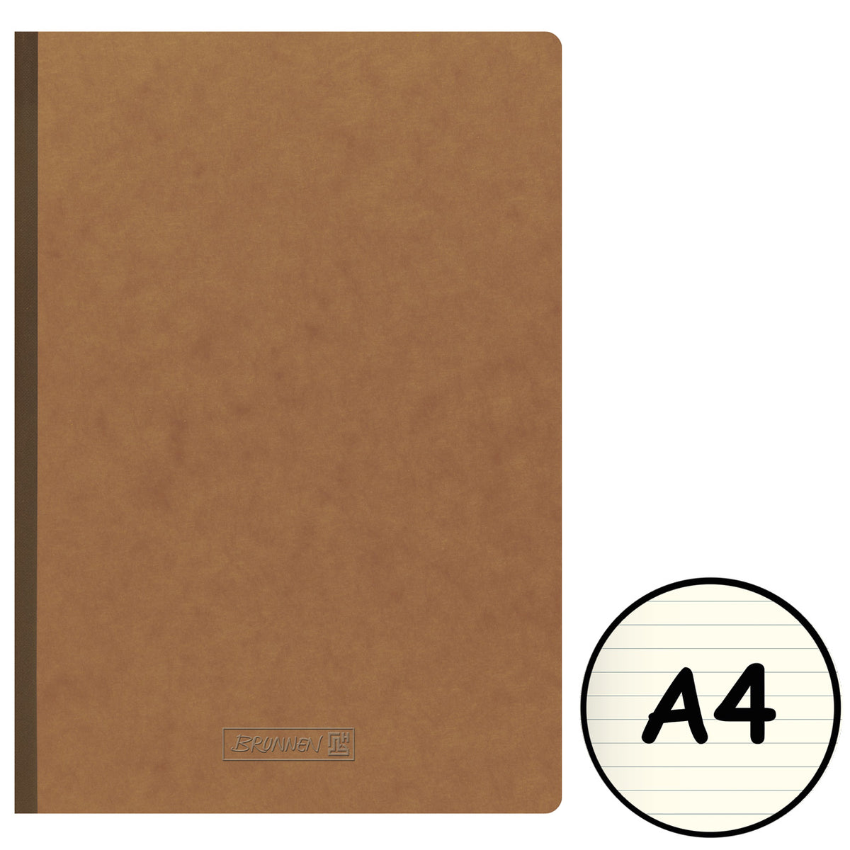 Brunnen-Kladde-FACT-plus-A4-braun-Liniert-104347170-kaufen-lafueliki