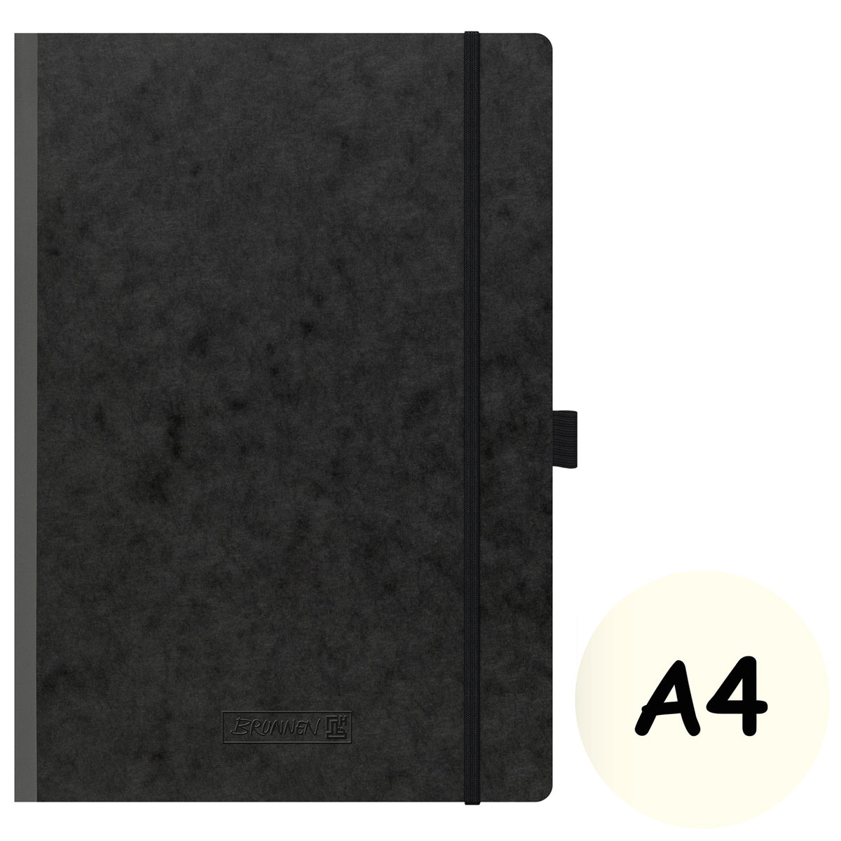 Brunnen-Kladde-FACT-plus-A4-schwarz-Gummizug-blanko-104346090-kaufen-lafueliki