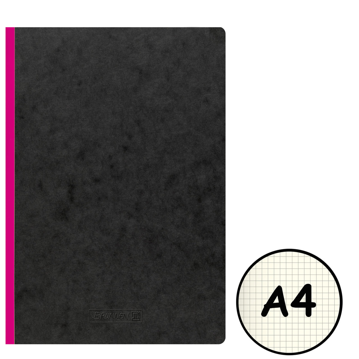 Brunnen-Kladde-FACT-plus-kariert-A4-pink-104347295-lafueliki