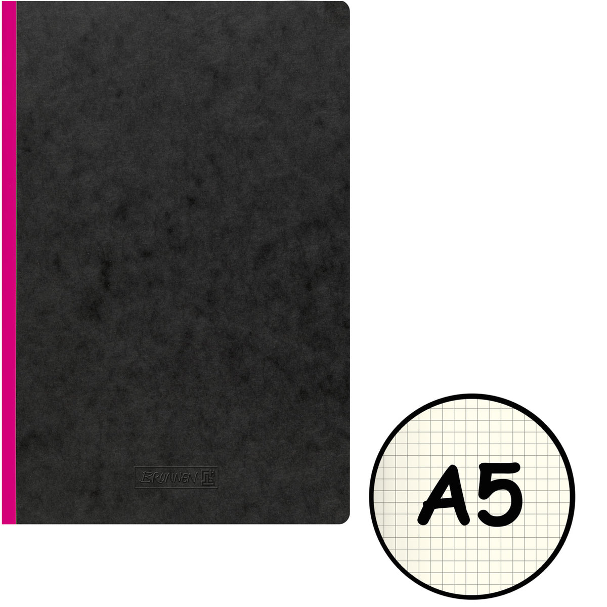 Brunnen-Kladde-FACT-plus-kariert-A5-pink-104357295-lafueliki