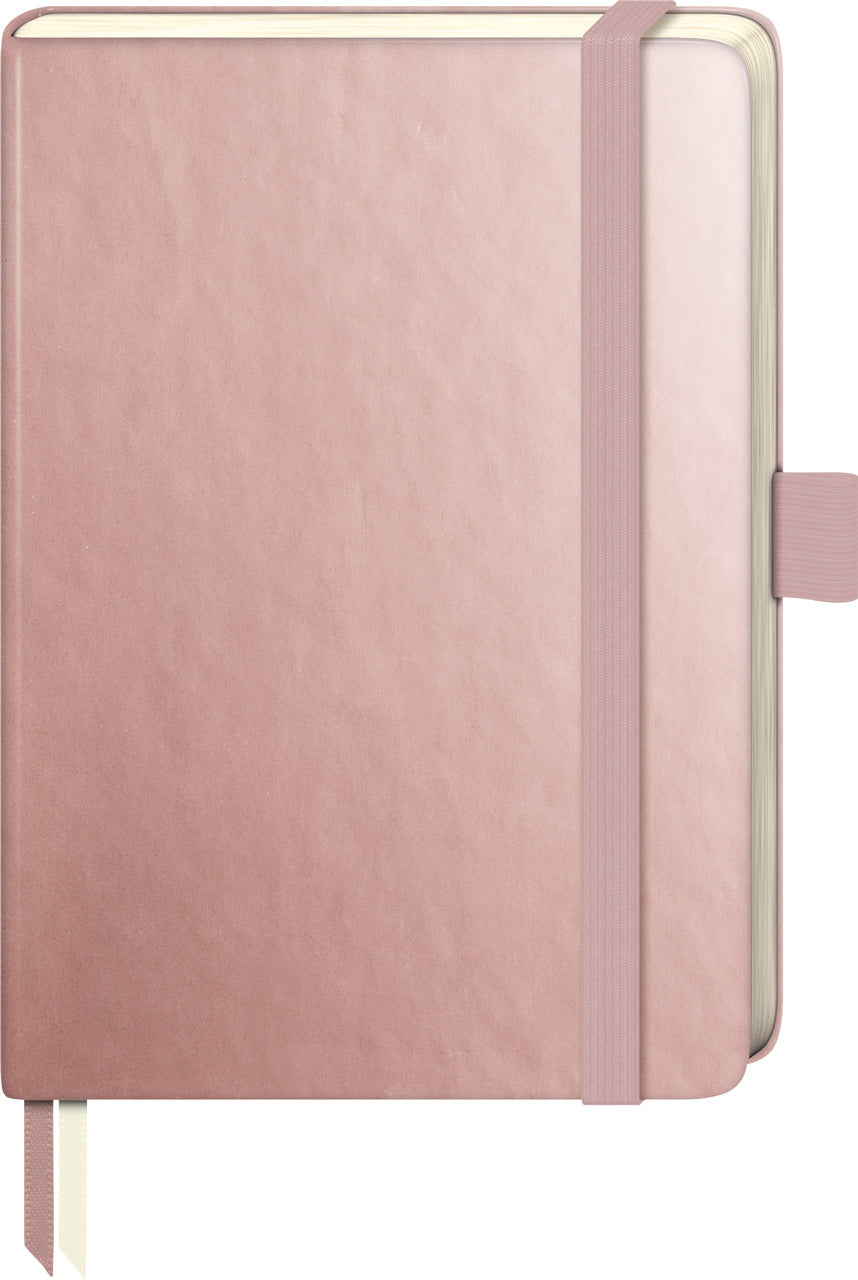 Brunnen-Notizbuch-A6-Kompagnon-Metallic-dotted-rosegold-105553893-rueckseite-lafueliki