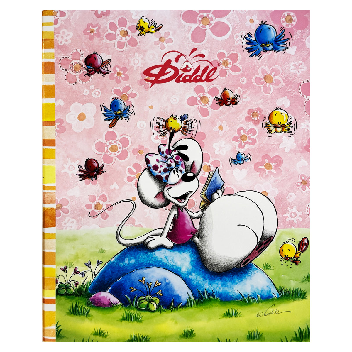 Diddl Ordner A4 · 23-Ring-Mechanik · Diddlina · Rosa