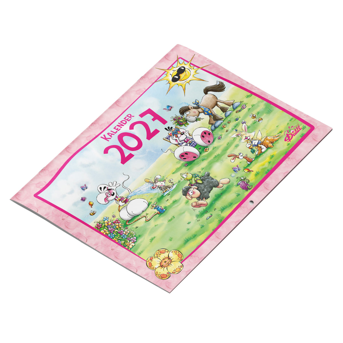 Diddl Wandkalender 2027 - A4 · Monatskalender · 12 Motiven