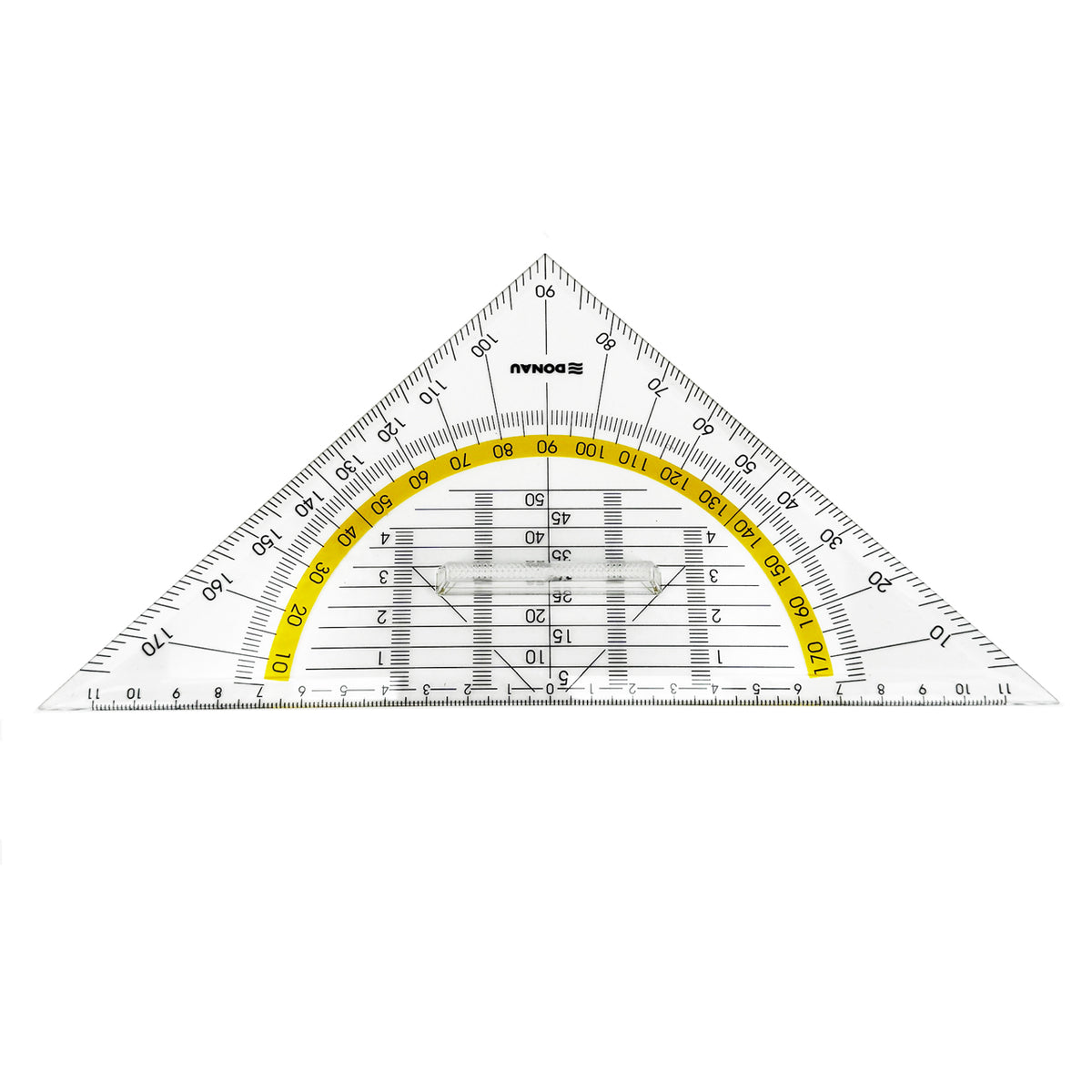 Donau-Geometriedreieck-mit-Grif-25-cm-Grosses-Geodreieck-fuer-die-Schule-kaufen-lafueliki