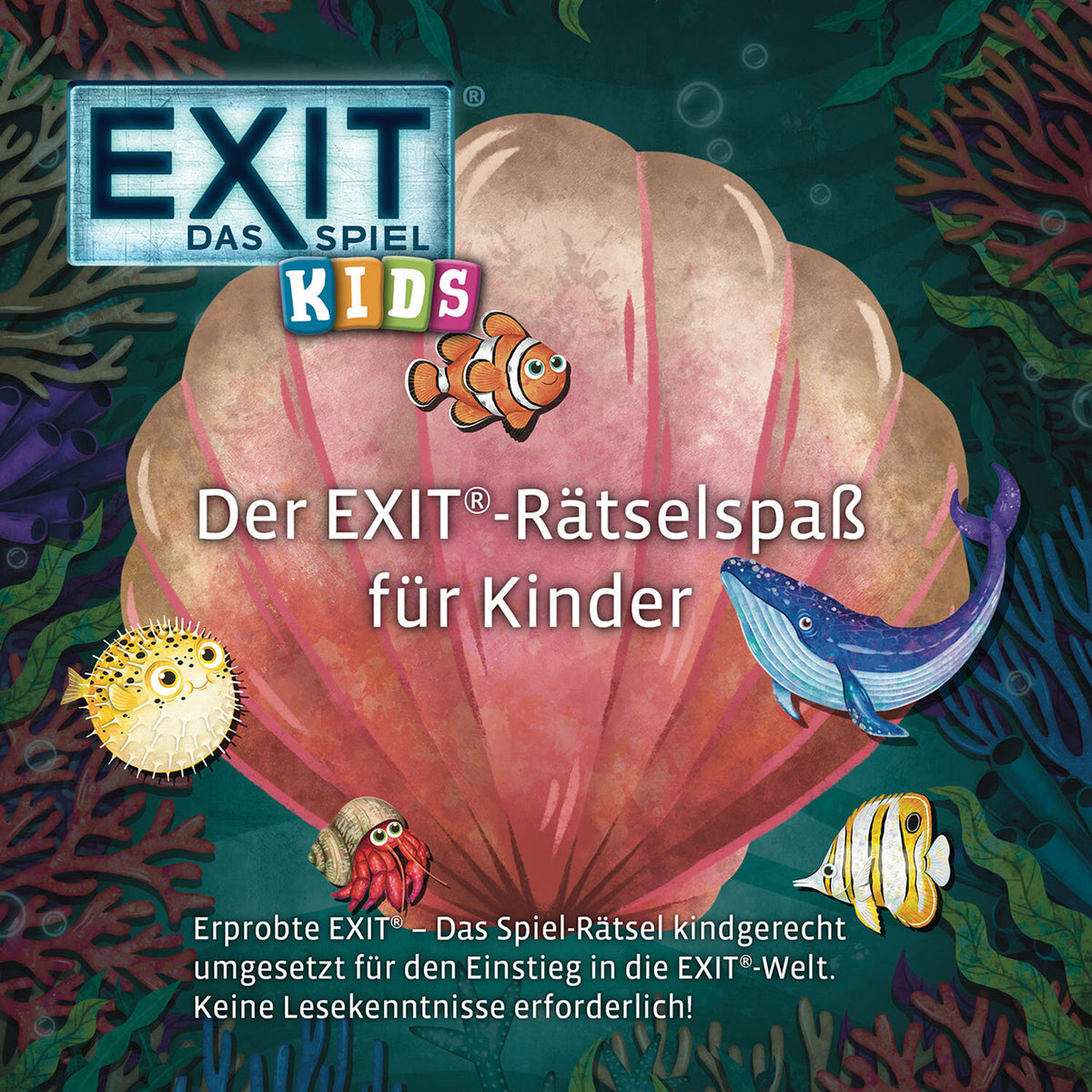 EXIT · Das Spiel · Kids · Rätselspaß im Meer