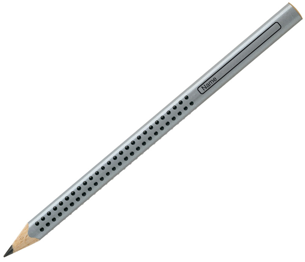 Faber-Bleistift-Jumbo-GRIP-silber-lafueliki
