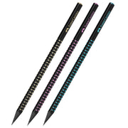 Faber-Castell Bleistift · Sparkle Midnight · B · dünn · Dreikant