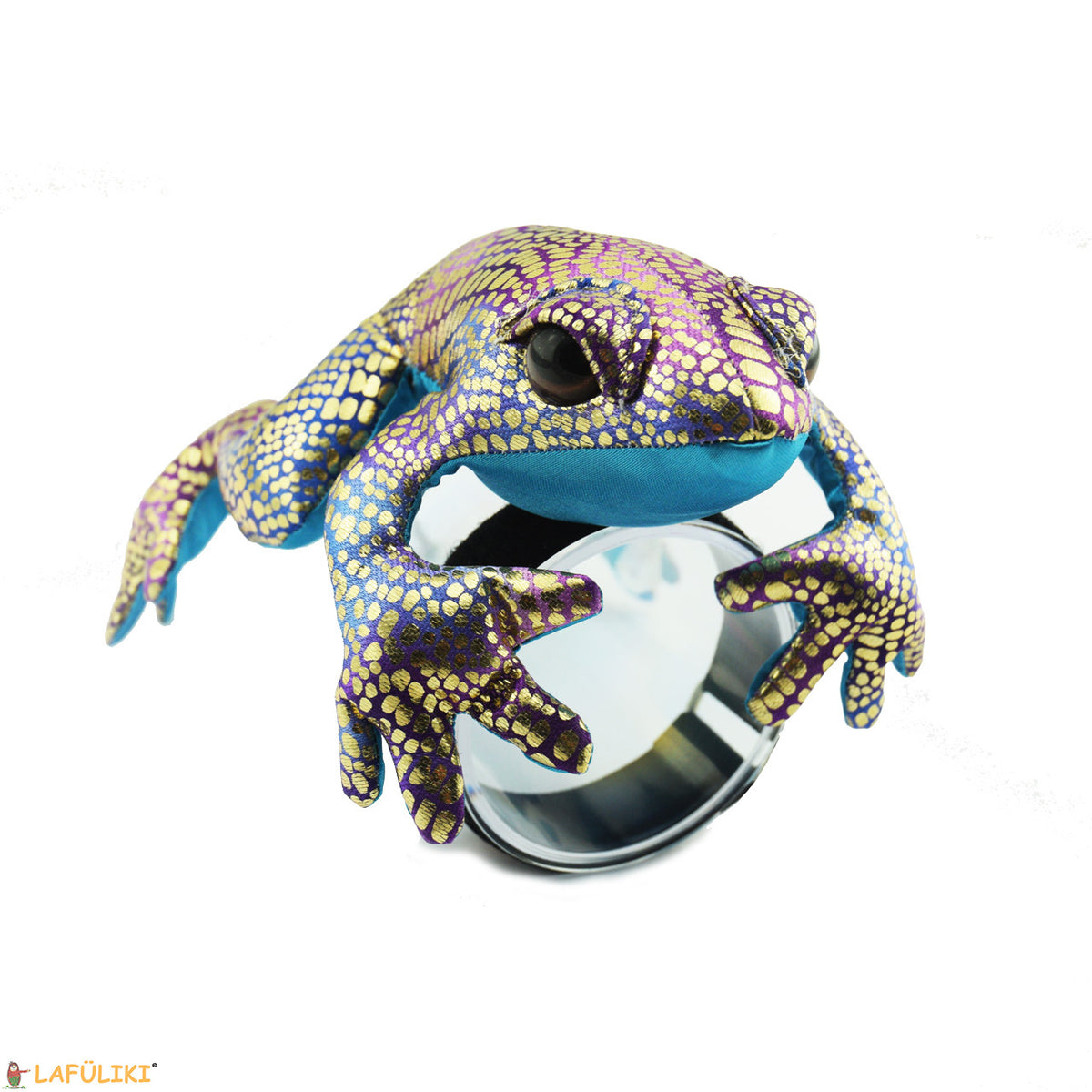 Froggy-Unterarmbeschwerer-L-silber-lila-8429-6-Schreibhilfe-lafueliki