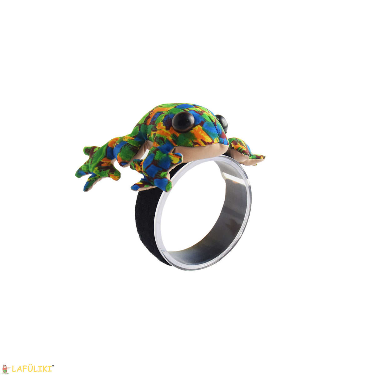 Froggy-Unterarmbeschwerer-S-blau-gruen-orange-8420-Schreibhilfe-lafueliki