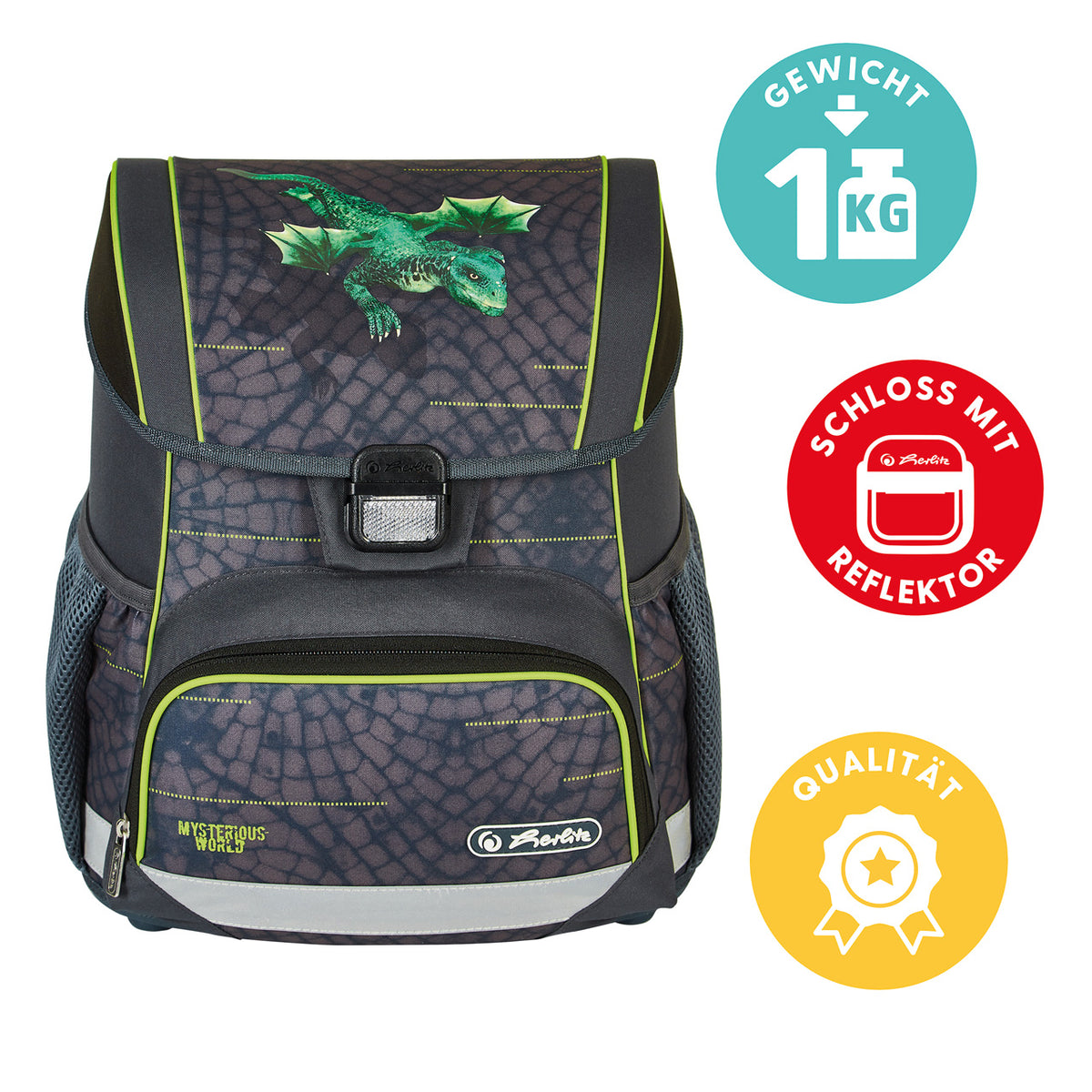 Herlitz-Loop-Plus-Schulranzen-drache-Dragon-tale-vorderseite-mit-icons-lafueliki