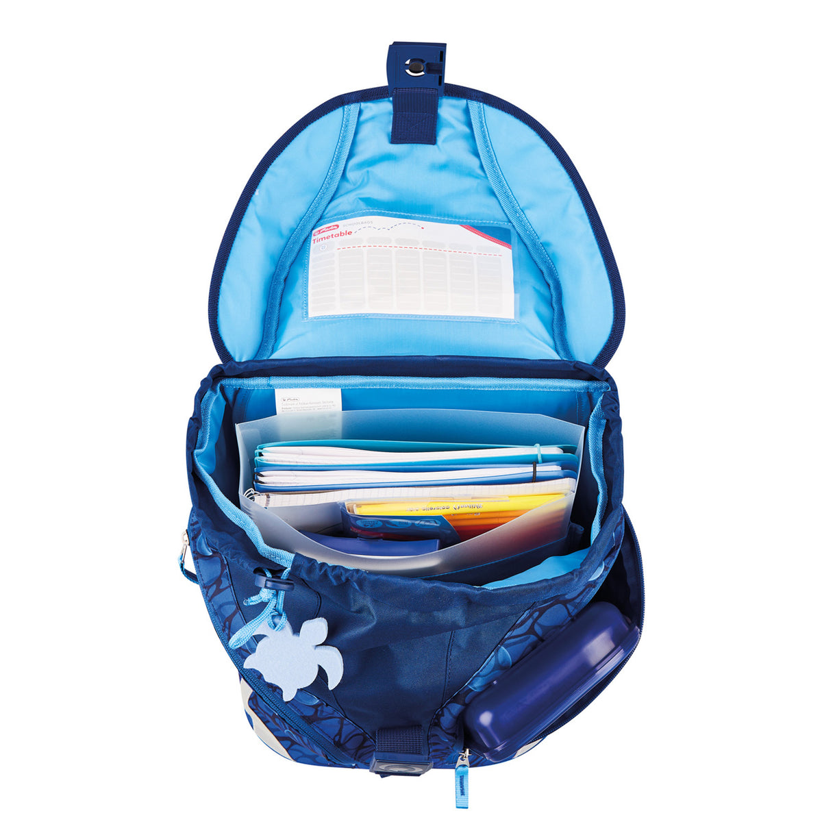 Herlitz-Schulranzen-SoftLight-Plus-Deep-Sea-blau-400811344546-offen-mit-Innenansicht-lafueliki