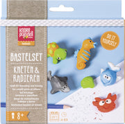 KNORR-prandell-Bastelset-Kneten-Radieren-seaworld-212159102-ovp-lafueliki