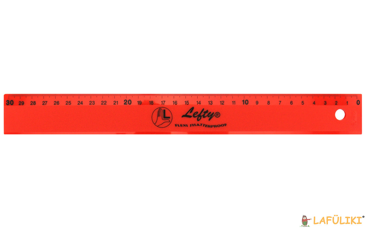 Kum-Flexi-Lineal-fuer-Linkshaender-2012229-Schullineal-rot-lafueliki