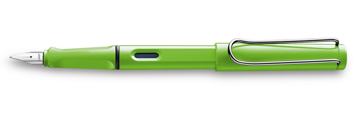 Lamy_safari_green_fueller_fullhalter_linkshaender_rechtshaender