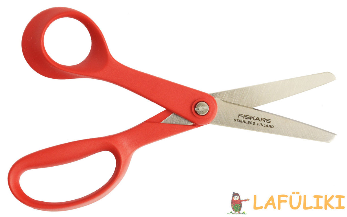 Linkshaender-Bastelschere-Fiskars-Ergogrip-kinder-schere