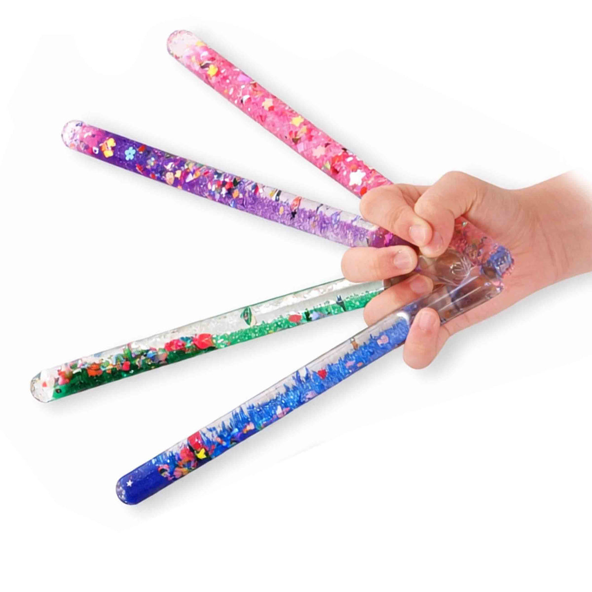 MOFISTA Zauberstab mit Glitter · Sensorikstab & Motorikfingerstab