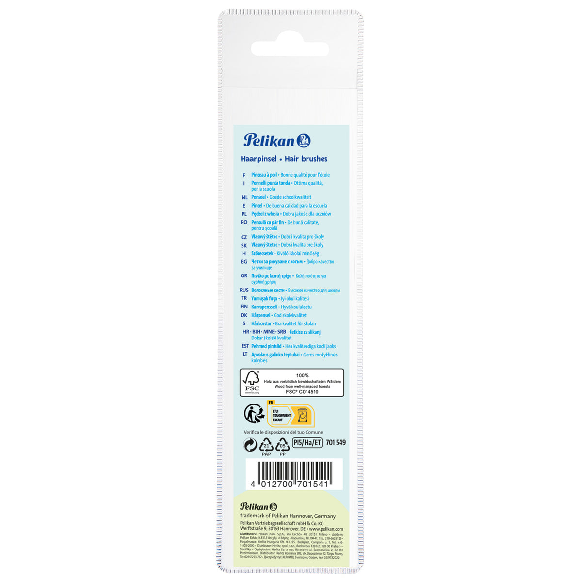 Pelikam-Starter-Set-haarpinsel-701549-rund-kurzer-stiel-ovp-rueckseite-Schulpinsel