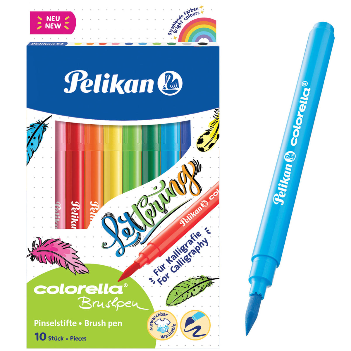 Pelikan-Colorella-Brushpen-Stifte-Pinselstifte-10-farben-Set-814577-lafueliki