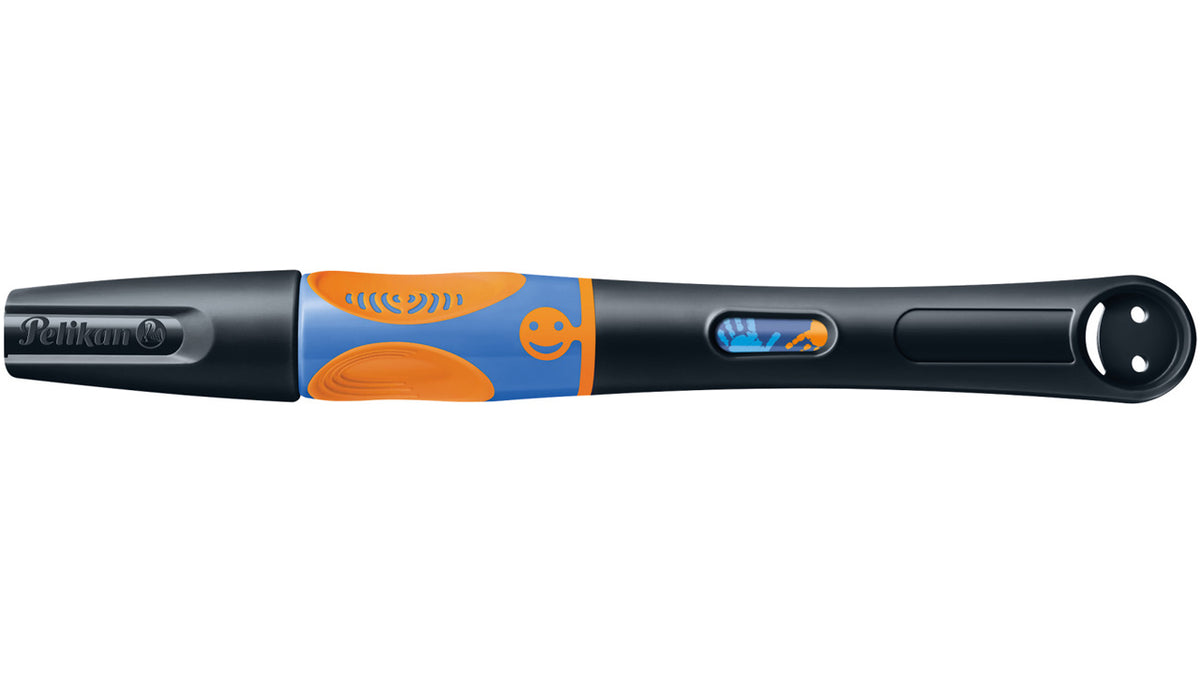 Pelikan-Griffix-Fueller-820349-Neon-black-schwarz-Rechtshaender-Kappe-geschlossen-lafueliki