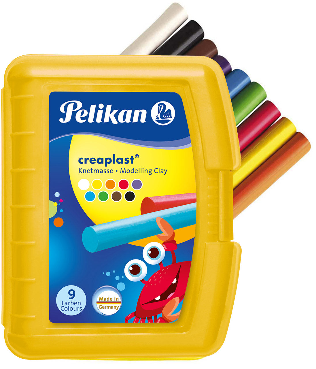 Pelikan-Knete-Creaplast-Kunststoffbox-gelb-kinderknete-lafueliki
