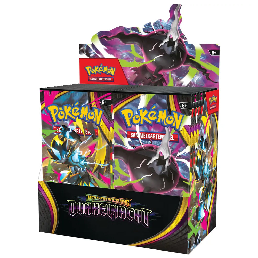 Pokémon Dunkelnacht Booster-Display · 36 Booster · Deutsch