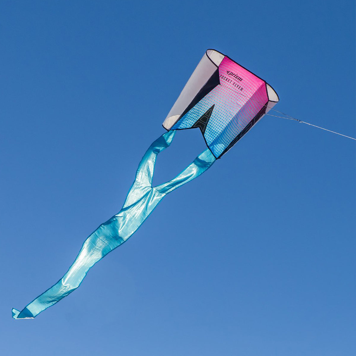 Prism-Pocket-Flyer-Sled-ultraviolet-Einleiner-Taschen-Drache-in-der-luft-lafueliki