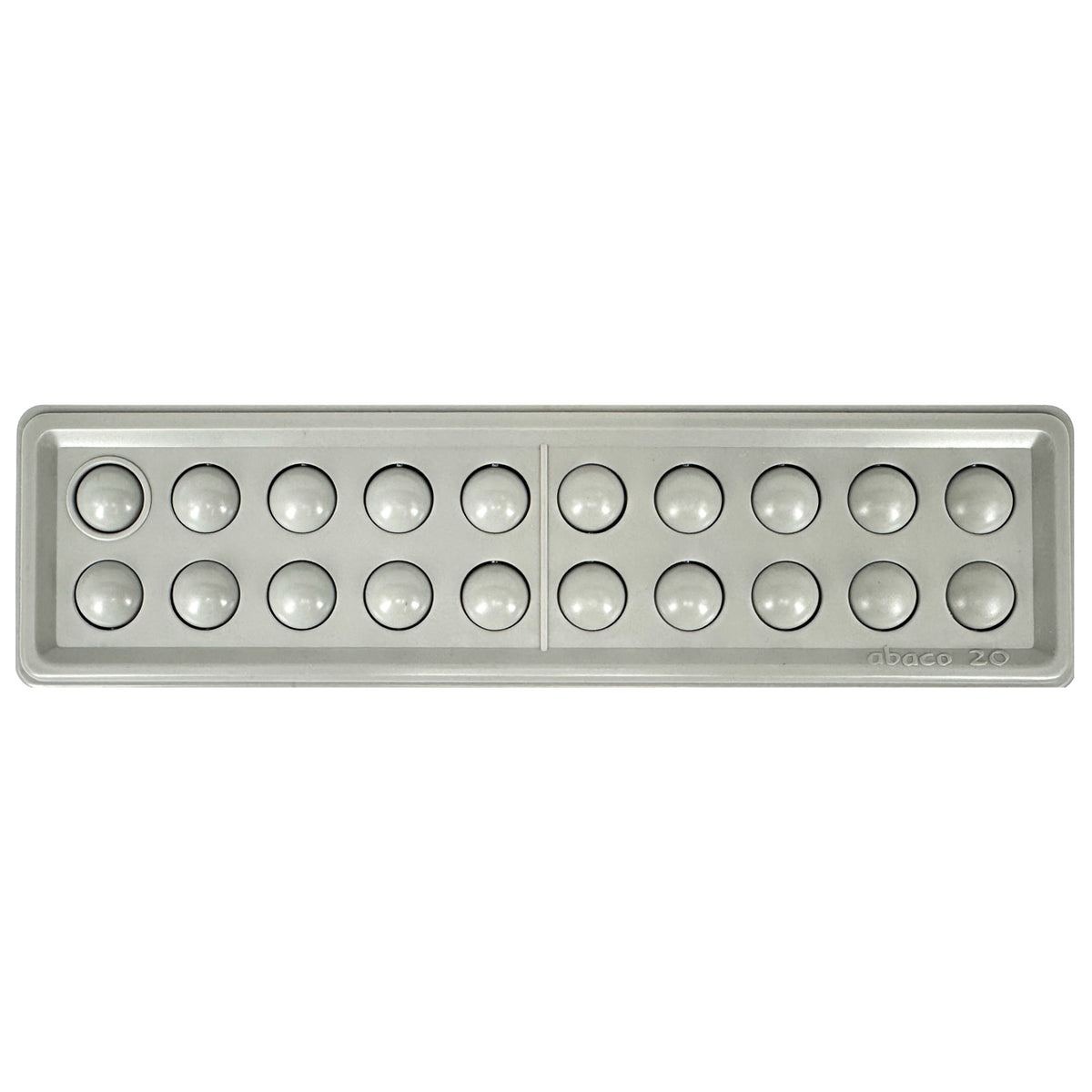 SCHUBI-Abaco-20-Modell-A-10-10-Kugeln-rot-blau-grau-lafueliki