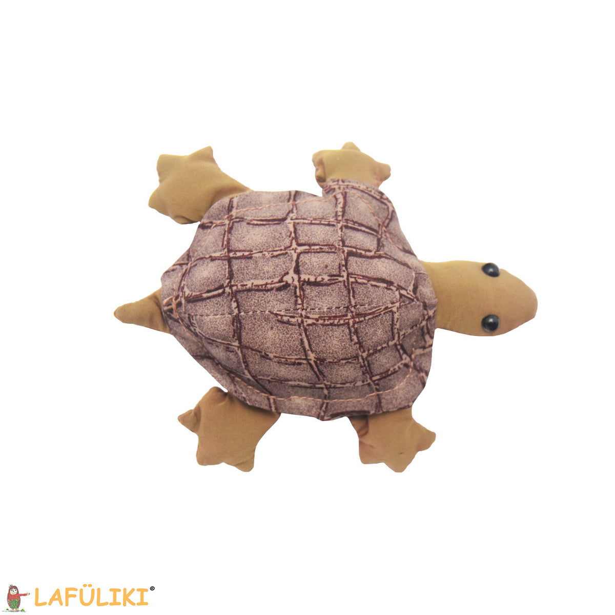 Sandtier-Schildkroete-braun-rot-oben-Jobasa-Sattler-lafueliki