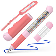Schneider-Base-Kid-Linkshaender-Fueller-rosa-rot-162918-Schulfueller-Fuellhalter-online-kaufen-lafueliki
