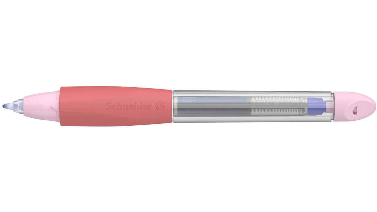 Schneider-Patronenroller-Base-Ball-Tintenroller-188338-lachs-rose-ohne-kappe-lafueliki