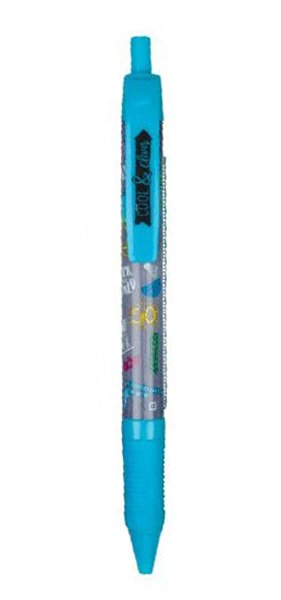 Spicker-Kugelschreiber-mit-Notizzettel-blau