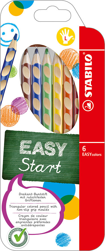 Stabilo easy colors 6er Set Linkshänder