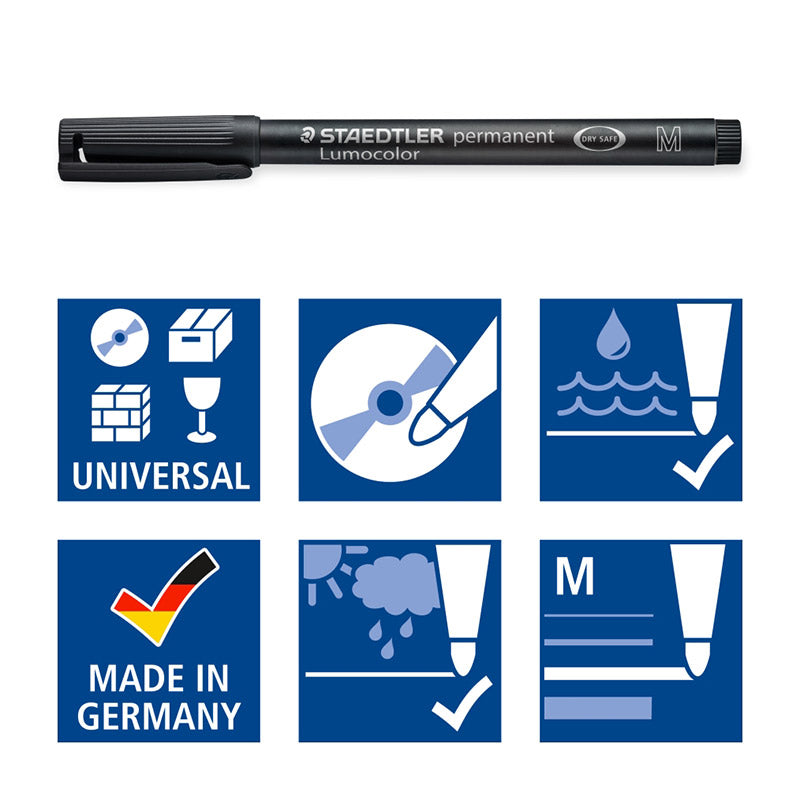 Staedtler-Lumocolor-permanentmarkerFolienstift