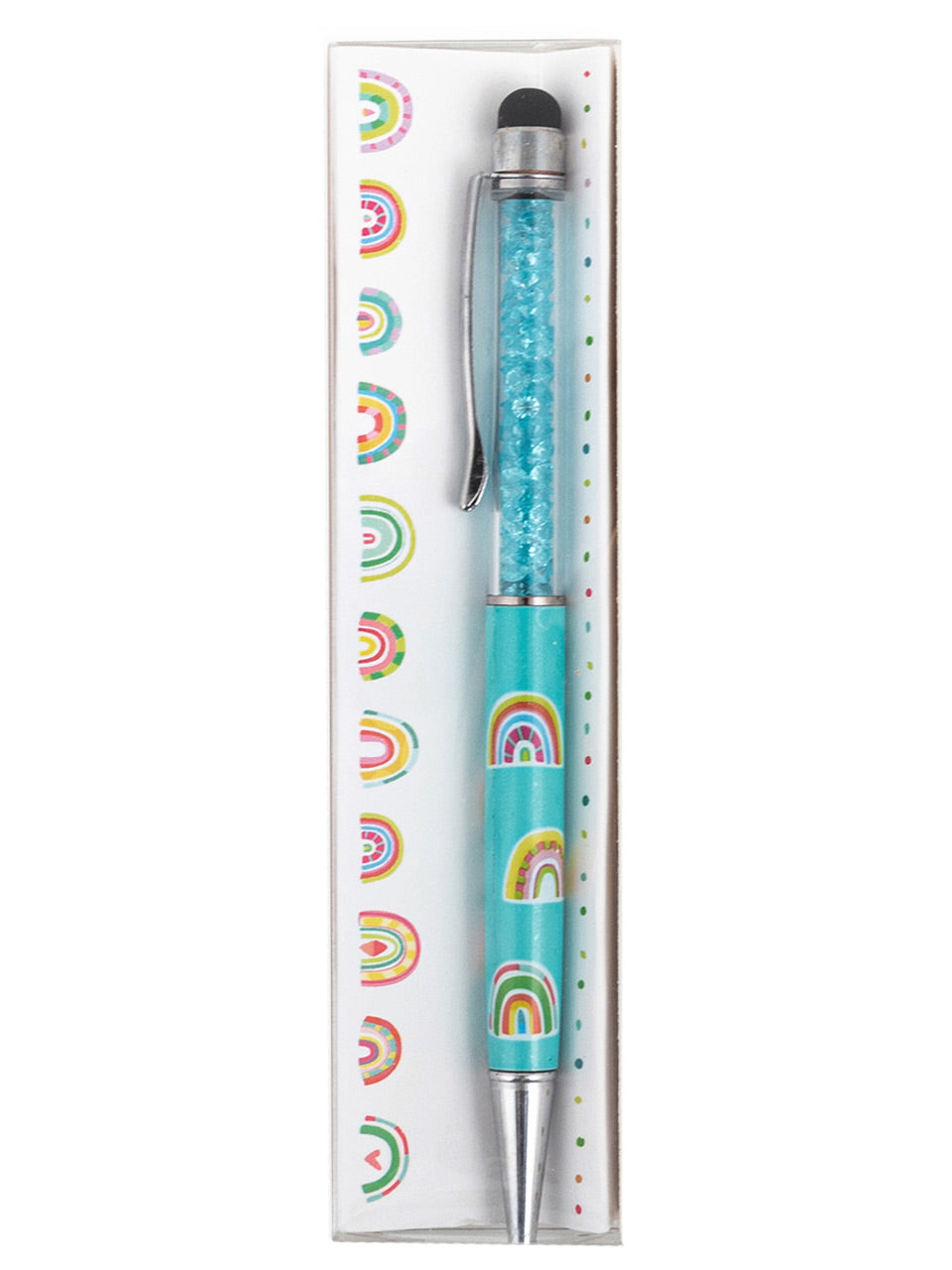 Trendhaus-Kugelschreiber-Glitterstone-mit-Touchpen-954763-tuerkis-lafueliki