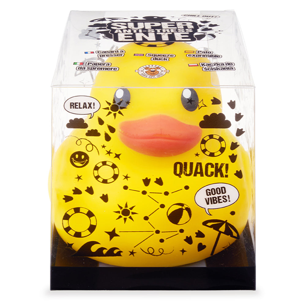Trendhaus XXL Anti-Stress Badeente · 19 cm