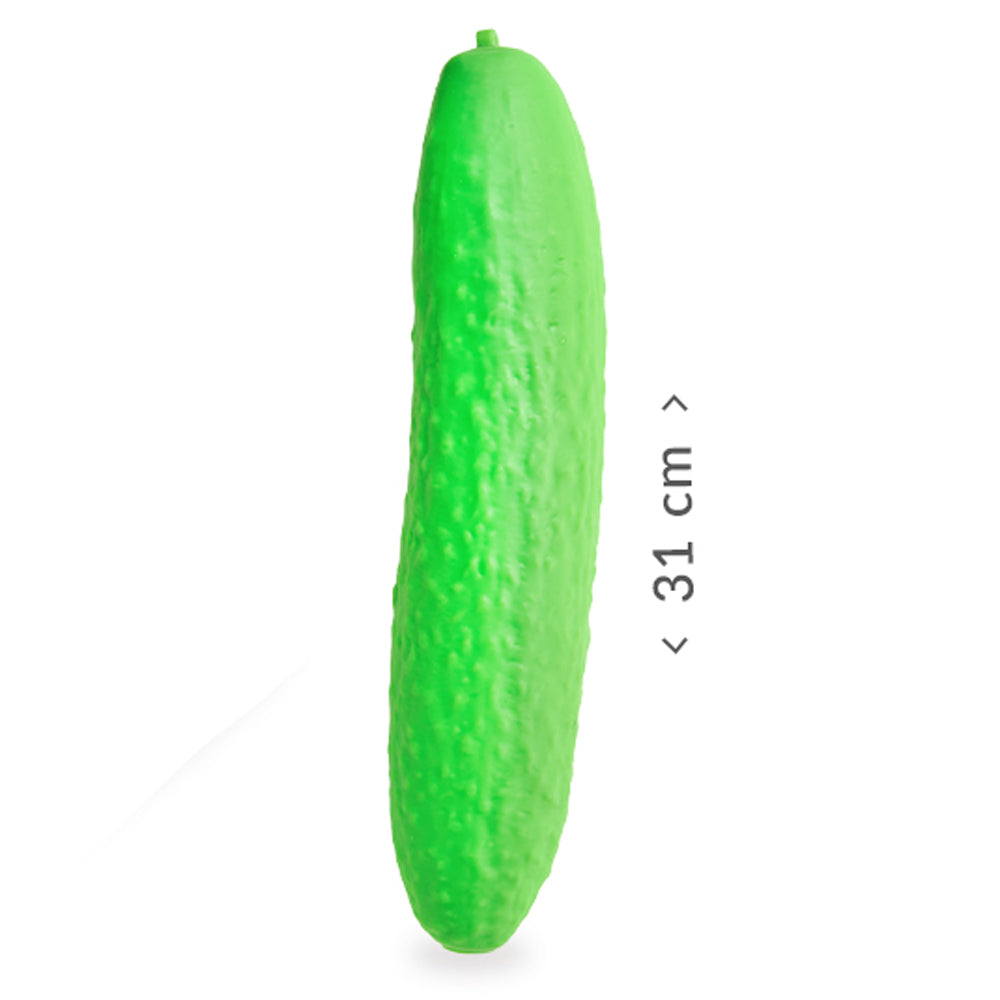 Trendhaus XXL Anti-Stress-Gurke · 31 cm