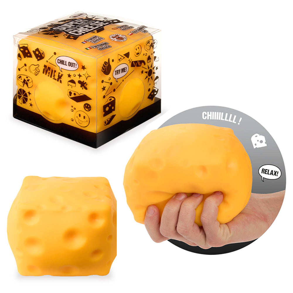 Trendhaus XXL Anti-Stress-Käse · zum Knautschen