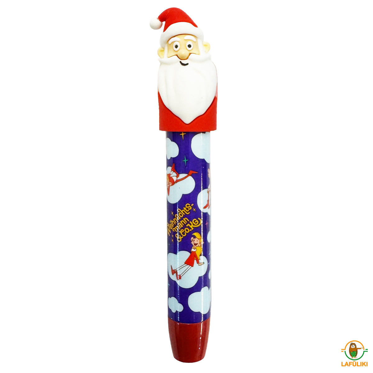Weihnachtsmann & Co. KG Radiergummi-Stift · Weihnachtsmann · mit Klickmechanik