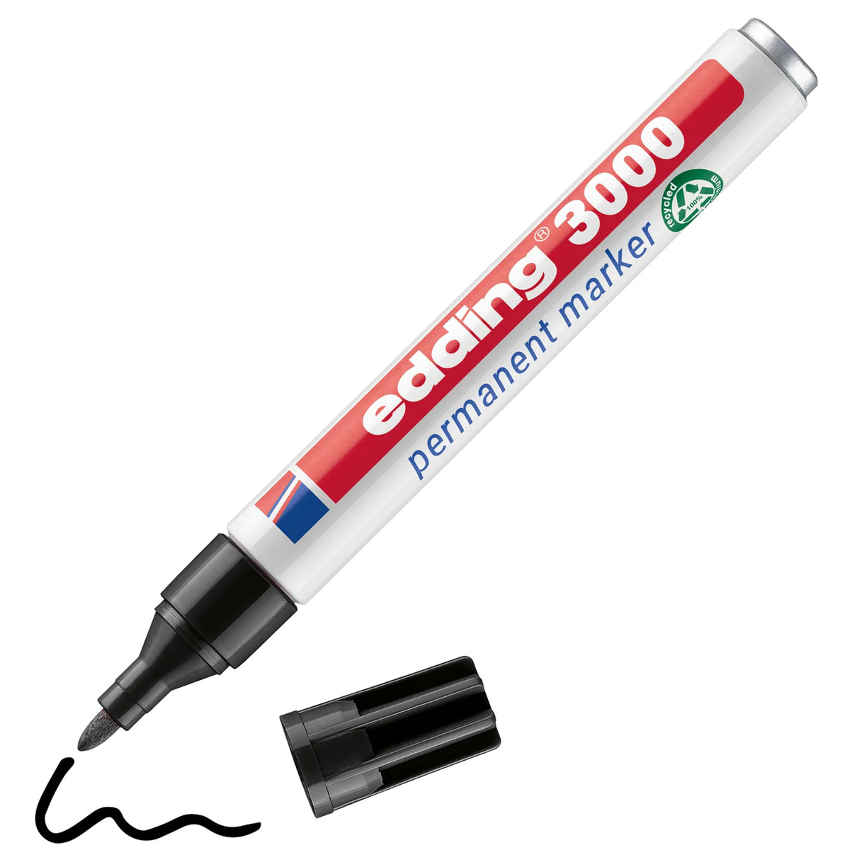 edding-3000-permanent-marker-schwarz-4-3000001-schulbedarf-kaufen-lafueliki