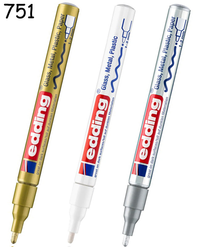 edding 751 Glanzlackmarker · 1-2 mm